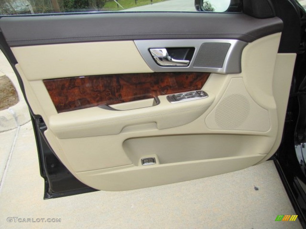 2010 Jaguar XF Premium Sport Sedan Barley Door Panel Photo #78179856
