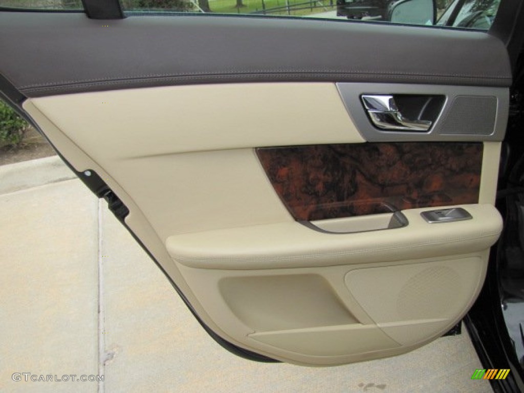 2010 Jaguar XF Premium Sport Sedan Barley Door Panel Photo #78179865