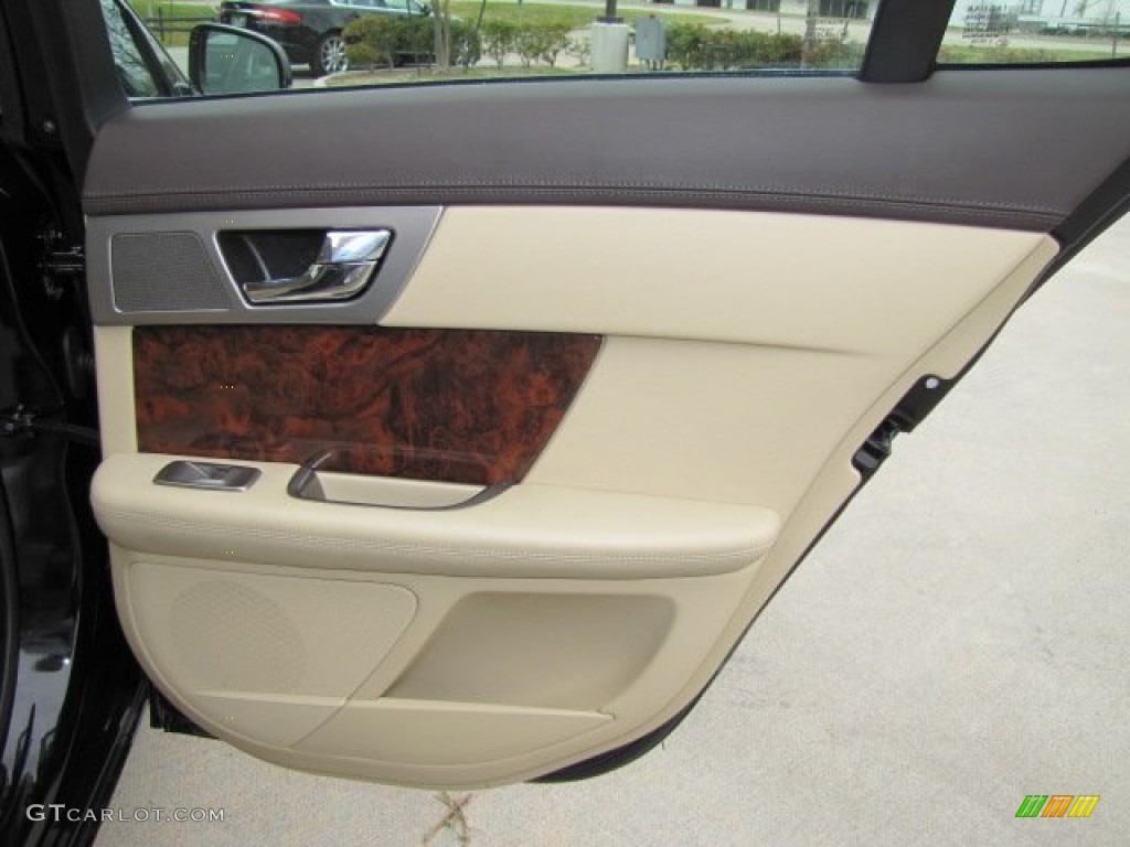 2010 Jaguar XF Premium Sport Sedan Barley Door Panel Photo #78179874