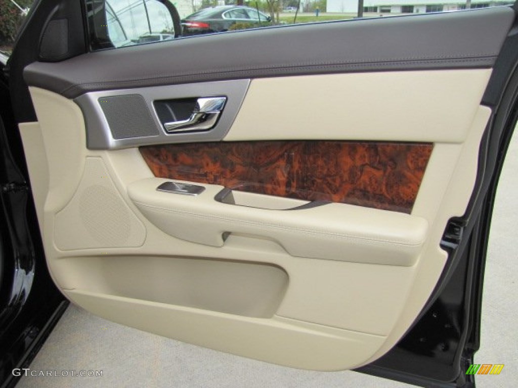 2010 Jaguar XF Premium Sport Sedan Barley Door Panel Photo #78179880