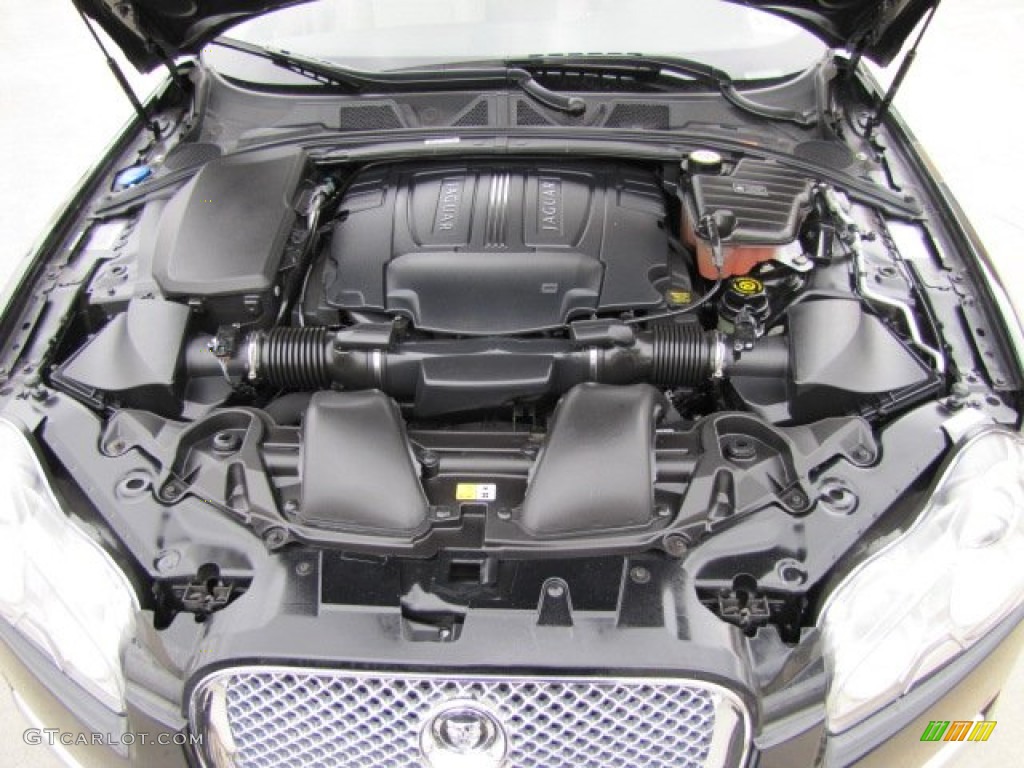 2010 Jaguar XF Premium Sport Sedan 5.0 Liter DOHC 32-Valve VVT V8 Engine Photo #78179898