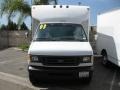 Oxford White - E Series Cutaway E350 Commercial Utility Truck Photo No. 2