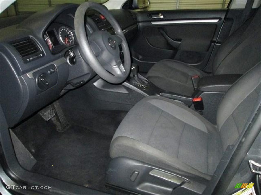 2010 Jetta S Sedan - Platinum Grey Metallic / Titan Black photo #10