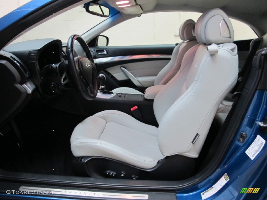 2009 Infiniti G 37 S Sport Convertible Front Seat Photo #78181745