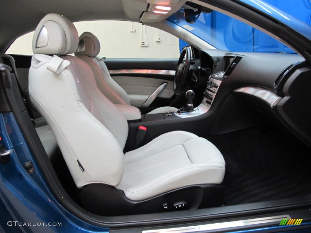 2009 Infiniti G 37 S Sport Convertible Front Seat Photo #78181806