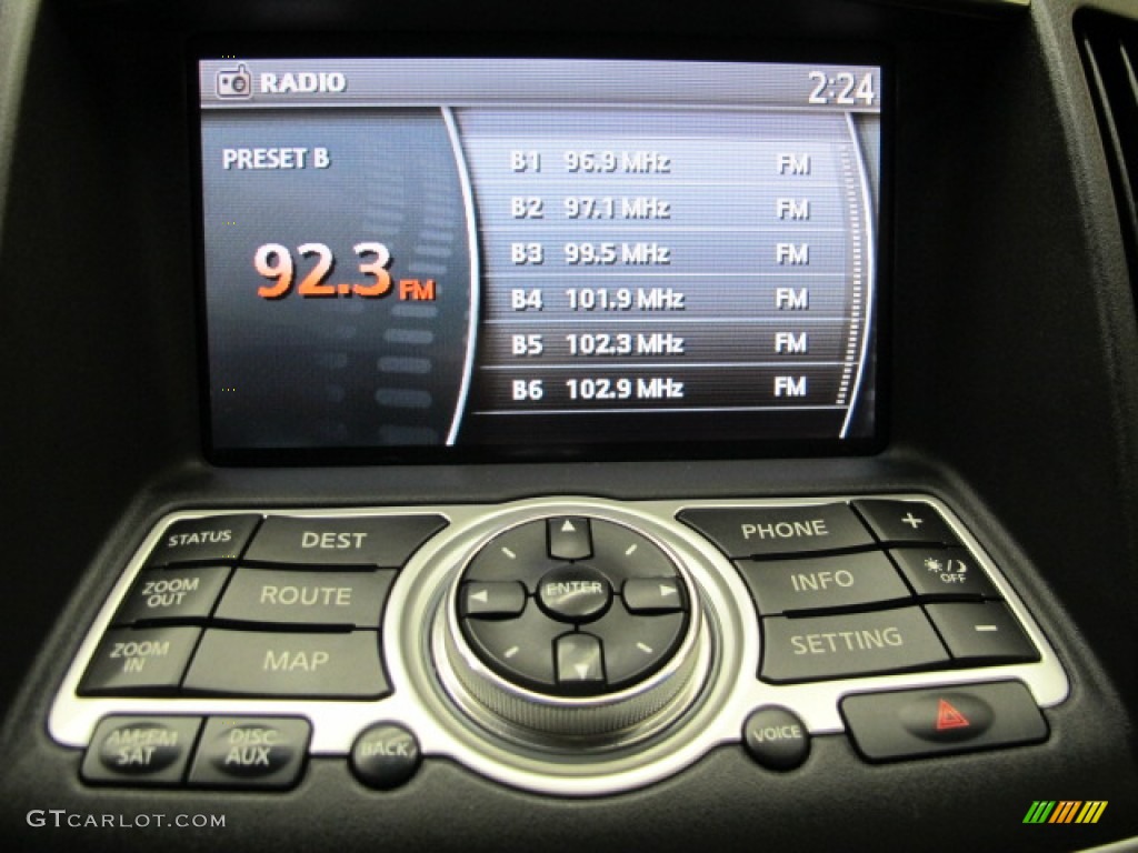 2009 Infiniti G 37 S Sport Convertible Controls Photo #78181930