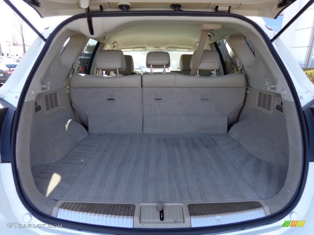2010 Nissan Murano SL AWD Trunk Photo #78182238