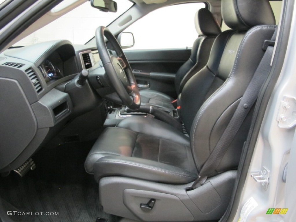 Dark Slate Gray Interior 2010 Jeep Grand Cherokee SRT8 4x4 Photo #78182499