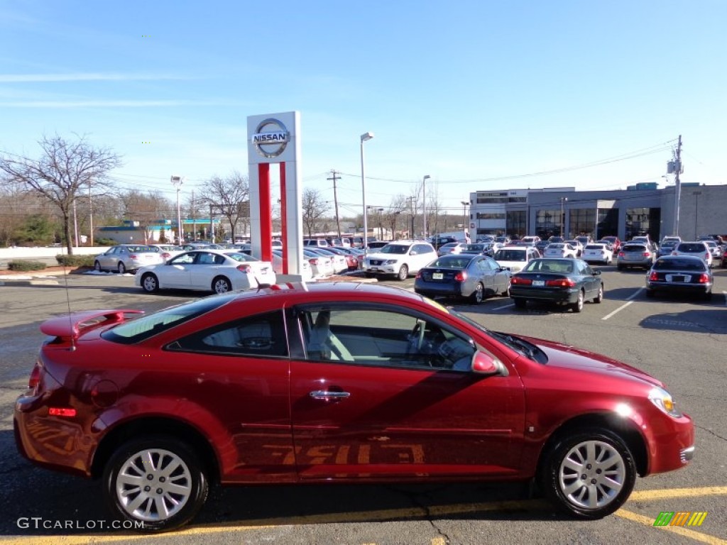 Sport Red 2009 Chevrolet Cobalt LT Coupe Exterior Photo #78182546
