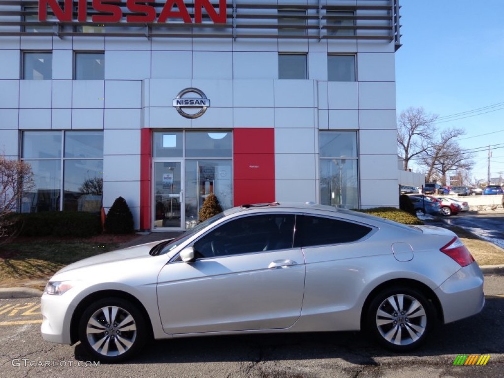 Alabaster Silver Metallic 2009 Honda Accord EX-L Coupe Exterior Photo #78182796