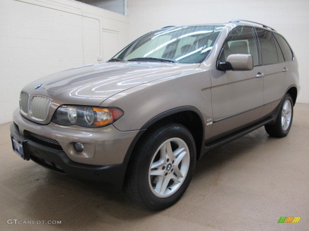 Kalahari Beige Metallic 2005 BMW X5 4.4i Exterior Photo #78183086