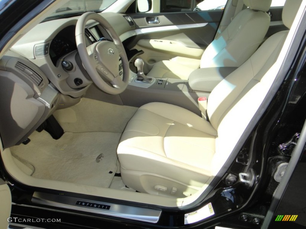Wheat Interior 2009 Infiniti G 37 Journey Sedan Photo #78184227