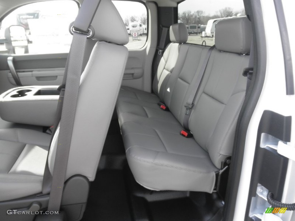 2013 GMC Sierra 2500HD Extended Cab 4x4 Rear Seat Photo #78184263