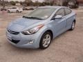 2013 Blue Sky Metallic Hyundai Elantra GLS  photo #2