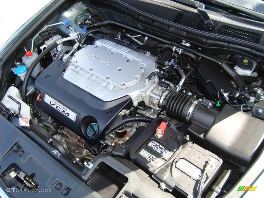 2008 Accord EX-L V6 Sedan - Mystic Green Metallic / Black photo #15