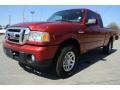 Redfire Metallic 2010 Ford Ranger XLT SuperCab 4x4 Exterior