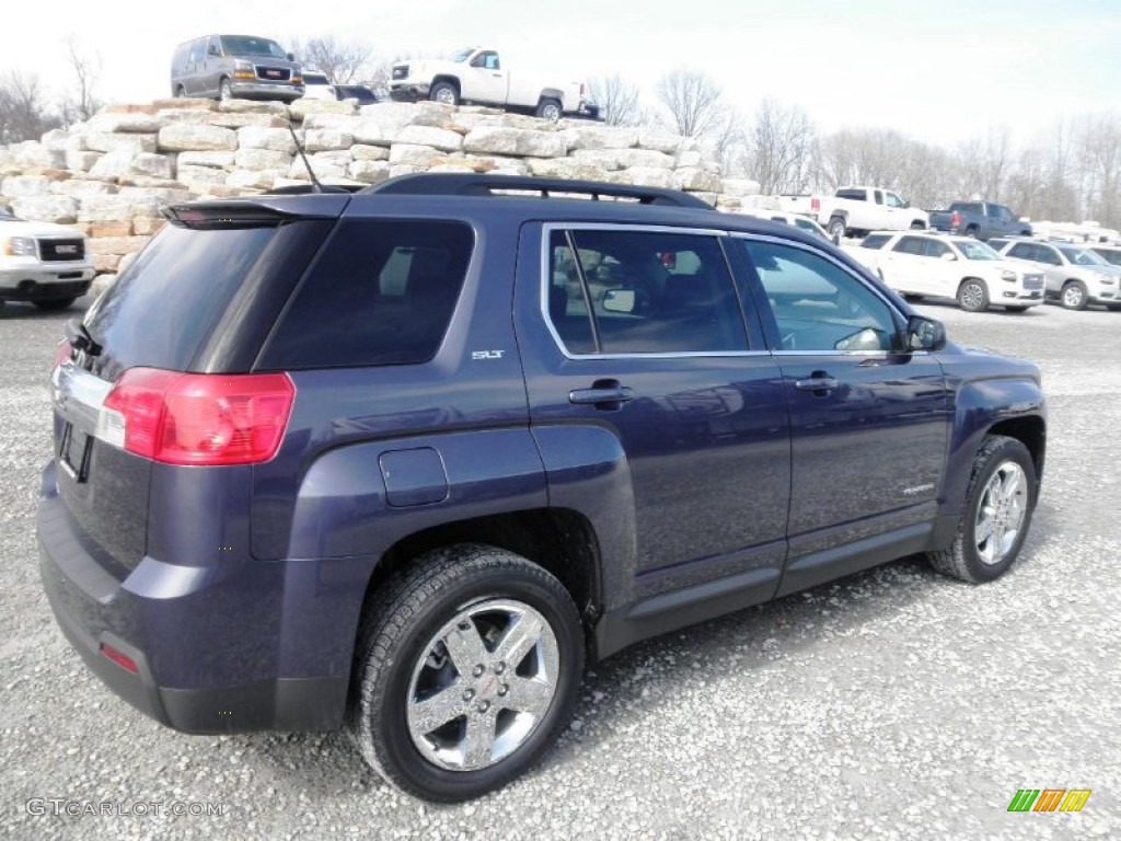 Atlantis Blue Metallic 2013 GMC Terrain SLT Exterior Photo #78185946