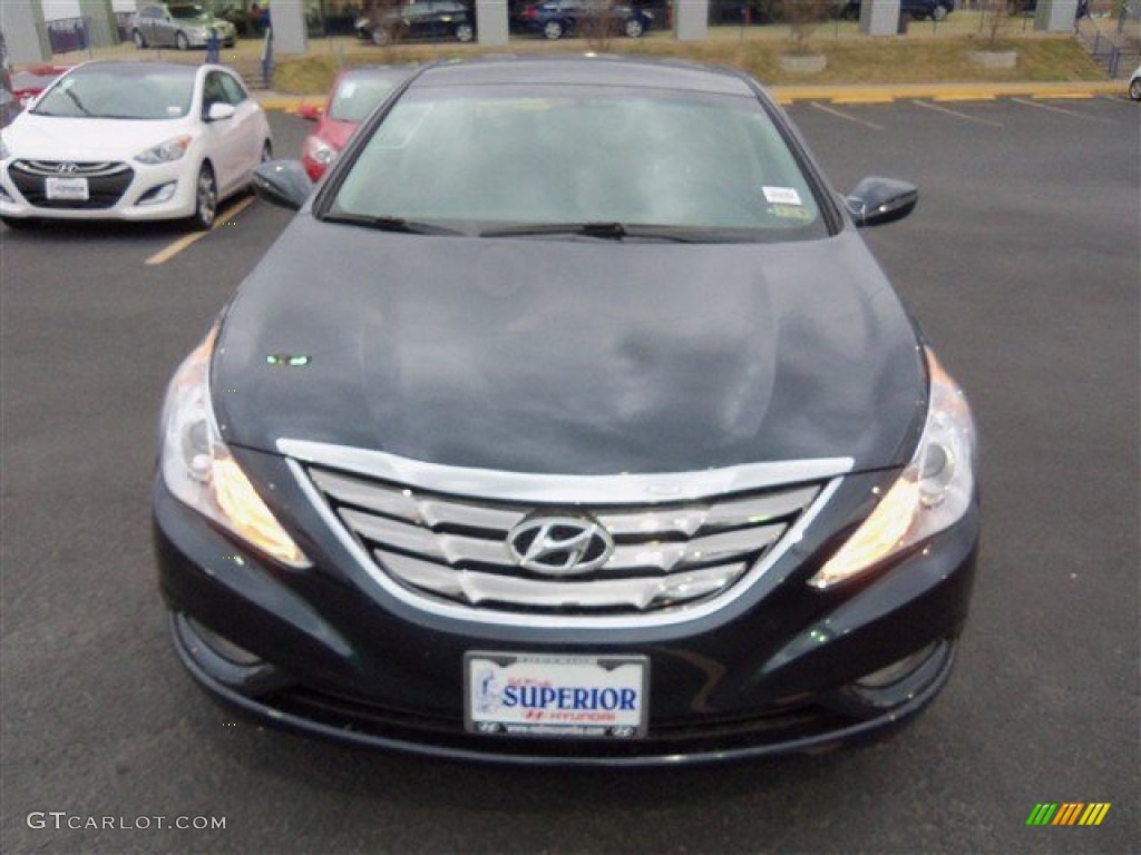 2013 Sonata SE - Pacific Blue Pearl / Gray photo #2