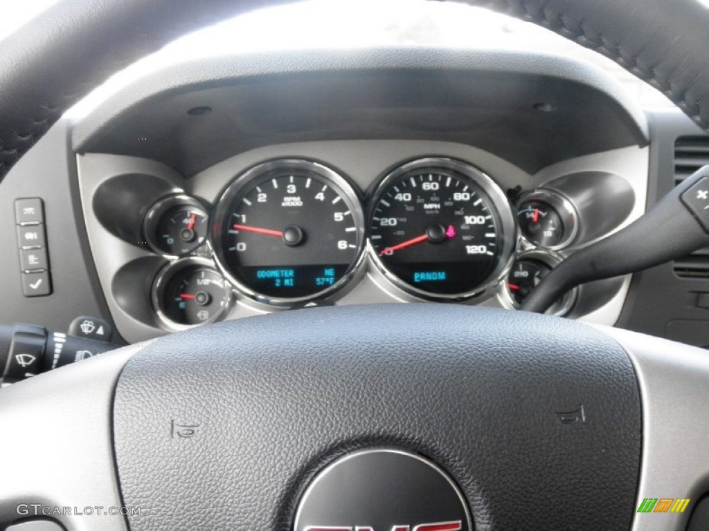 2013 GMC Sierra 1500 SLE Extended Cab 4x4 Gauges Photo #78187168