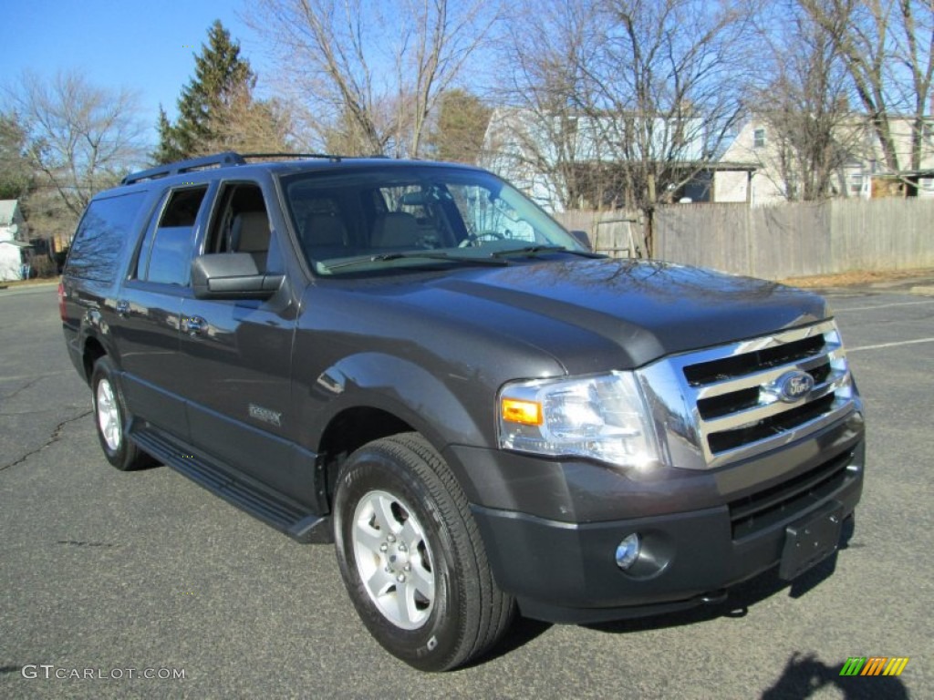Carbon Metallic 2007 Ford Expedition EL XLT 4x4 Exterior Photo #78187392