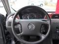 2009 Buick LaCrosse Ebony Interior Steering Wheel Photo