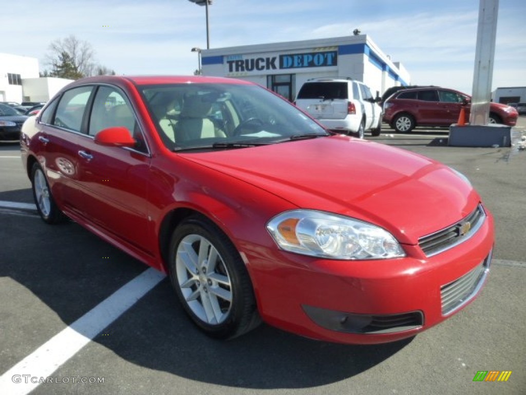 2009 Impala LTZ - Victory Red / Neutral photo #1