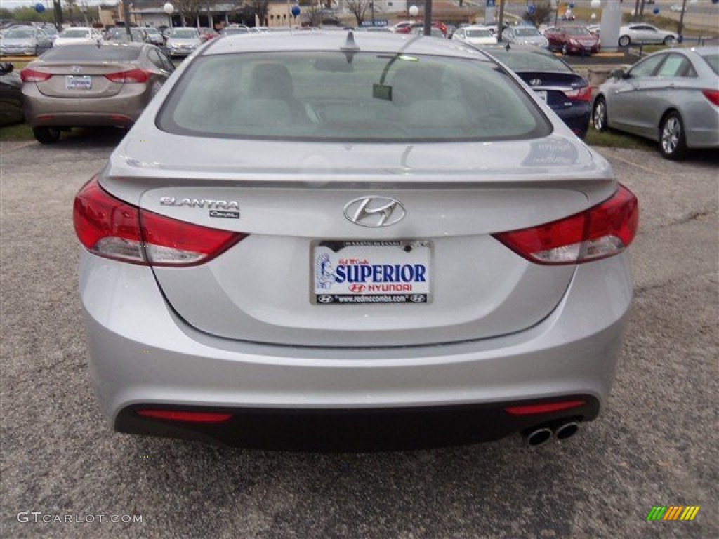 2013 Elantra Coupe SE - Silver / Gray photo #8