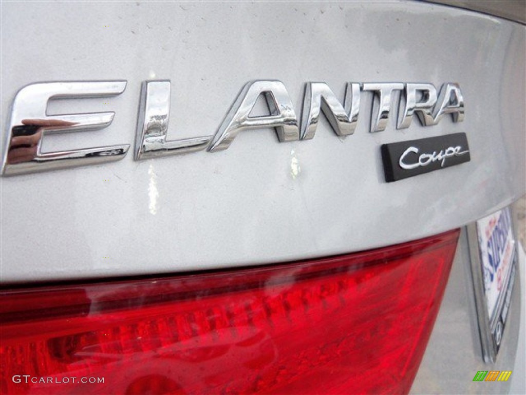 2013 Elantra Coupe SE - Silver / Gray photo #9