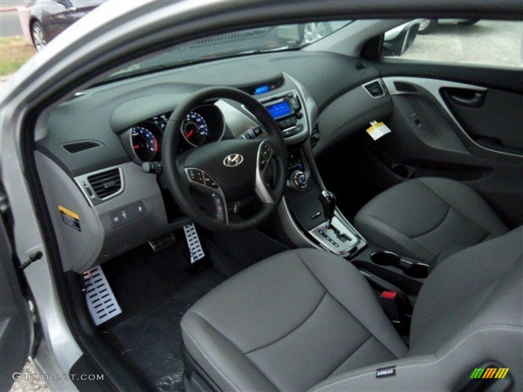 2013 Elantra Coupe SE - Silver / Gray photo #11