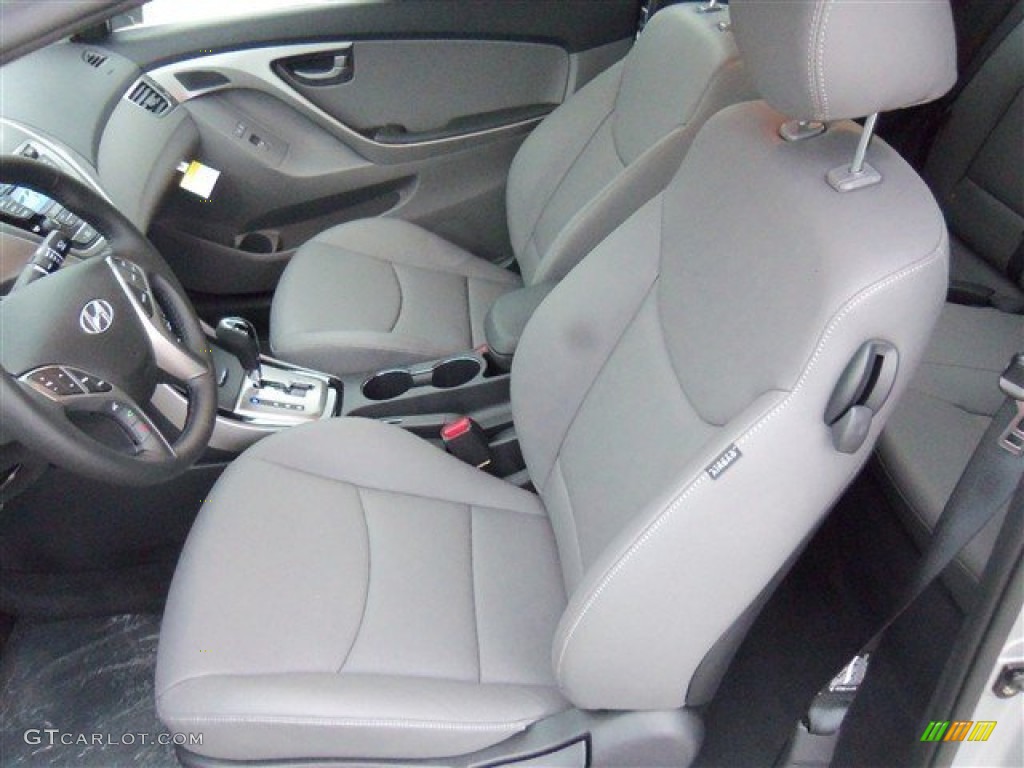 2013 Elantra Coupe SE - Silver / Gray photo #12