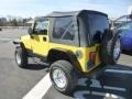 2006 Solar Yellow Jeep Wrangler X 4x4  photo #5