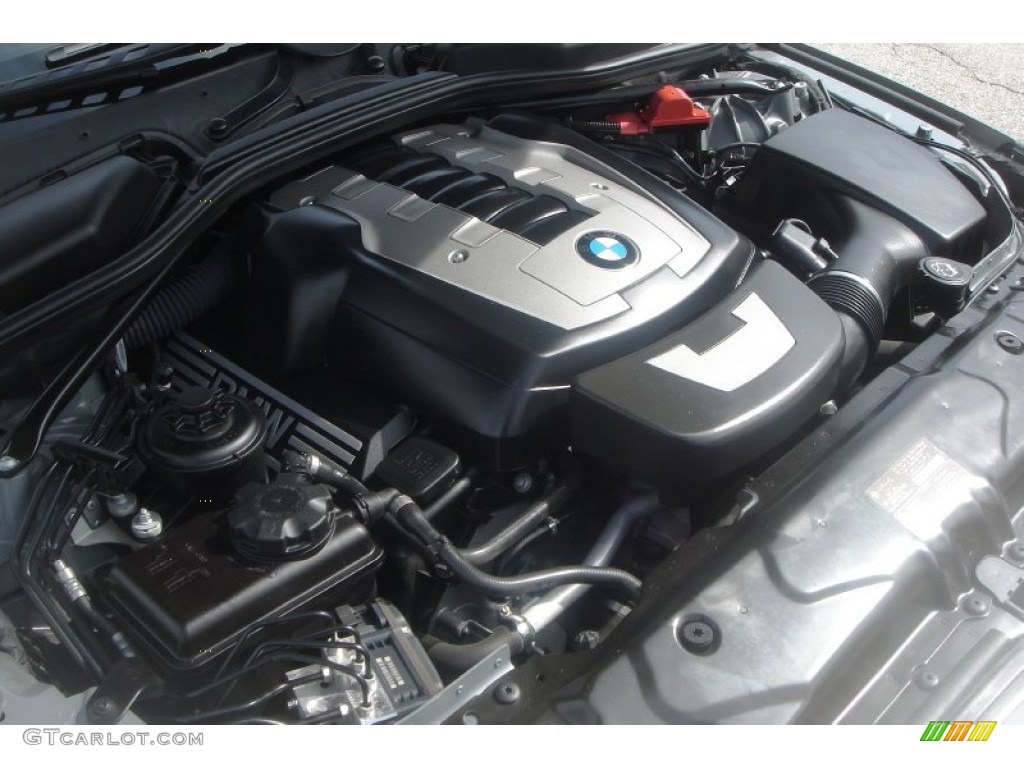 2008 BMW 5 Series 550i Sedan 4.8L DOHC 32V VVT V8 Engine Photo #78188553
