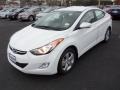 2013 Shimmering White Hyundai Elantra GLS  photo #1