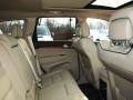 2013 Jeep Grand Cherokee Dark Frost Beige/Light Frost Beige Interior Rear Seat Photo