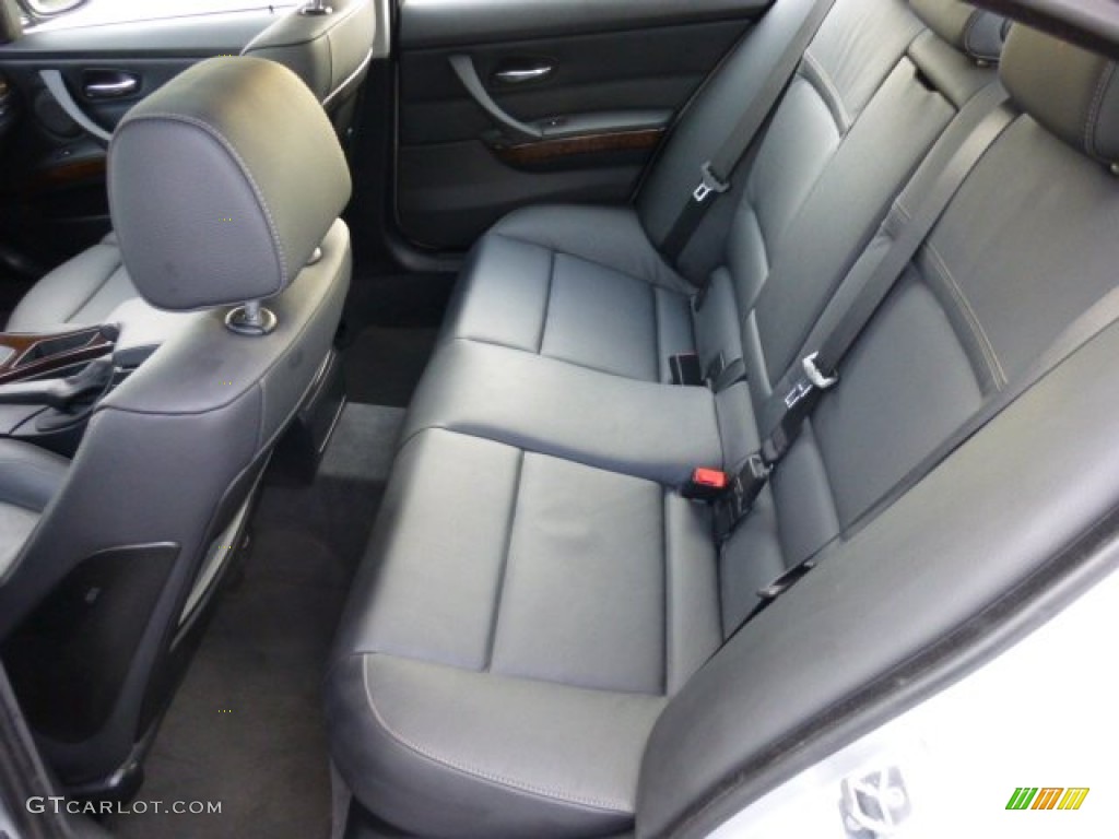 2009 BMW 3 Series 335xi Sedan Rear Seat Photo #78189025