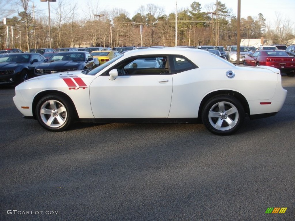 2011 Challenger R/T Plus - Bright White / Dark Slate Gray photo #9