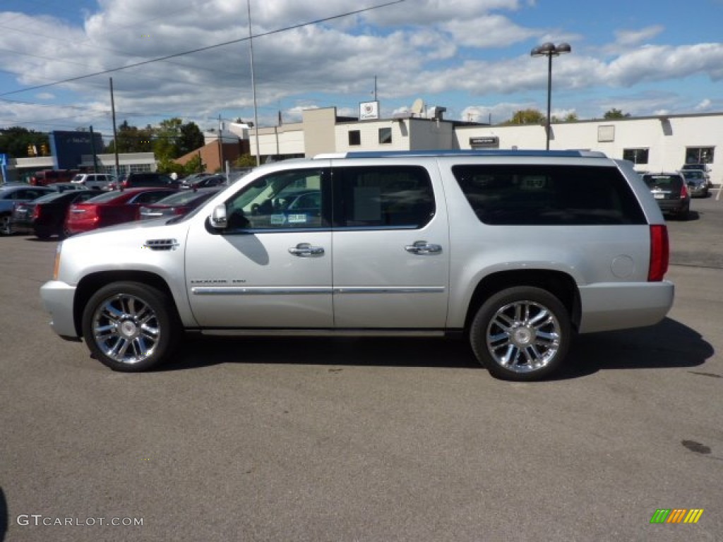 Silver Lining 2010 Cadillac Escalade ESV Platinum AWD Exterior Photo #78190695