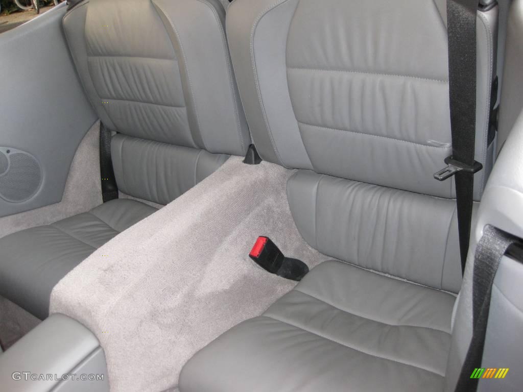 Graphite Grey Interior 2004 Porsche 911 Carrera Cabriolet Photo #7819071
