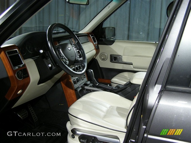 2006 Range Rover Supercharged - Bonatti Grey / Ivory/Aspen photo #6