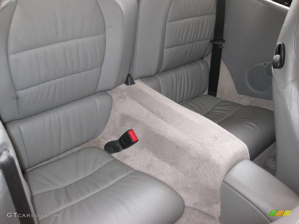 Graphite Grey Interior 2004 Porsche 911 Carrera Cabriolet Photo #7819101