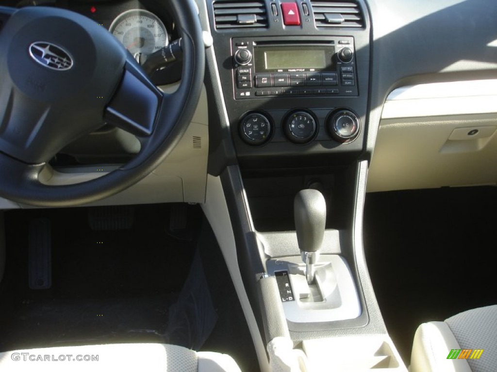 2013 Impreza 2.0i 4 Door - Obsidian Black Pearl / Ivory photo #4