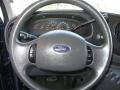 Medium Flint 2008 Ford E Series Van E350 Super Duty XLT 15 Passenger Steering Wheel