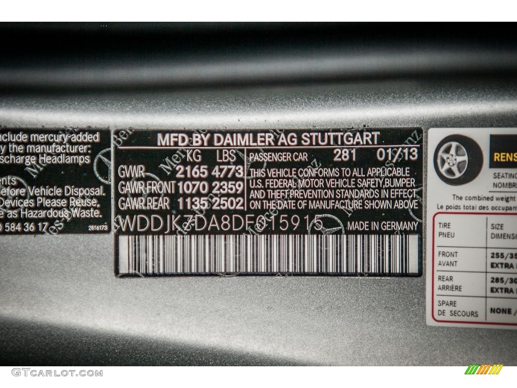 2013 SL 550 Roadster - Matte Shadow Grey Metallic / Black photo #7