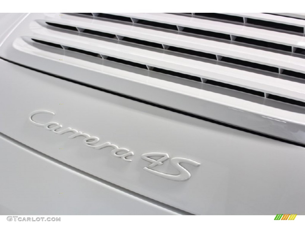 2008 911 Carrera 4S Cabriolet - Carrara White / Sea Blue photo #20
