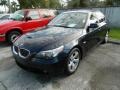 Monaco Blue Metallic 2007 BMW 5 Series 525i Sedan Exterior
