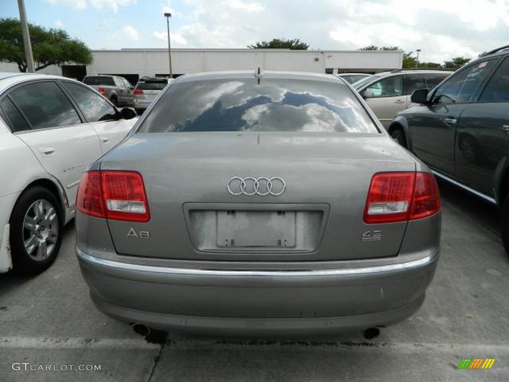 2005 A8 4.2 quattro - Atlas Grey Metallic / Black photo #4