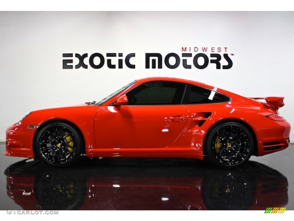 2012 911 Turbo S Coupe - Guards Red / Black photo #1