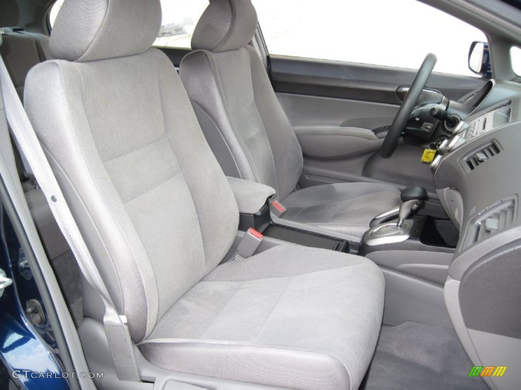 Gray Interior 2006 Honda Civic LX Sedan Photo #78193025