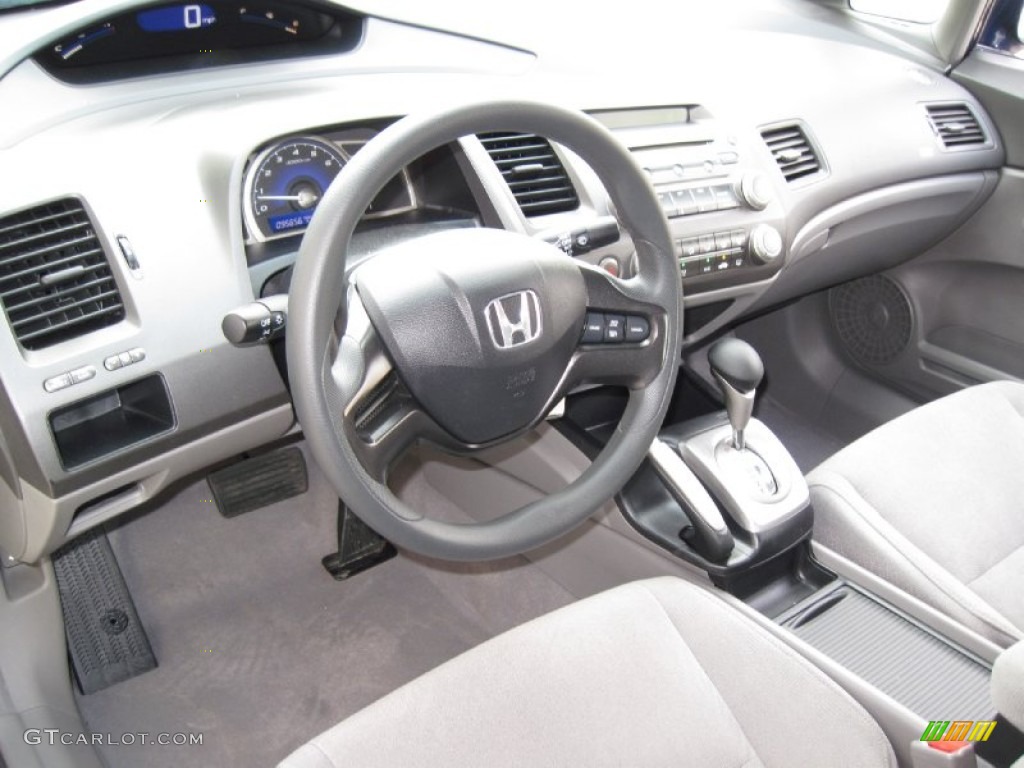 Gray Interior 2006 Honda Civic LX Sedan Photo #78193049