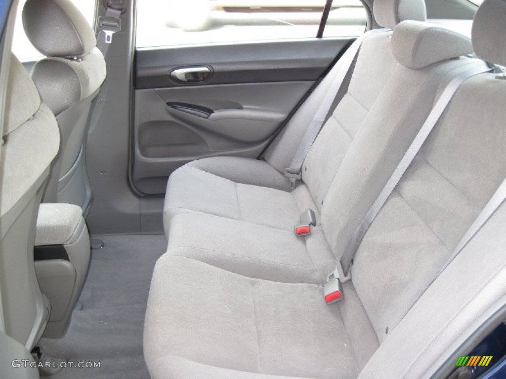 2006 Honda Civic LX Sedan Rear Seat Photo #78193094